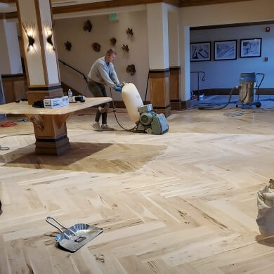 Hardwood Floor Refinishing