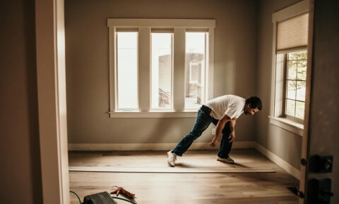 hardwood floor company measuring